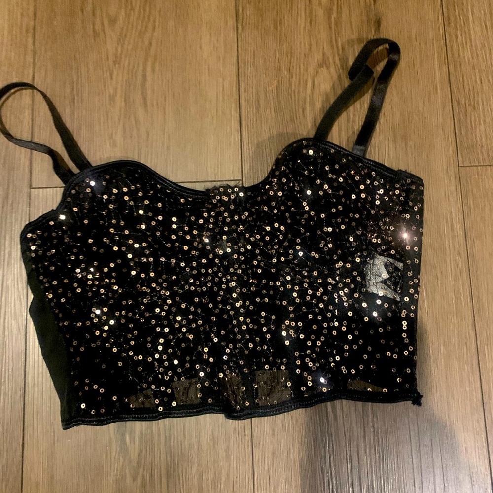 Corset style bra / no snaps